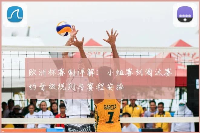 欧洲杯赛制详解：小组赛到淘汰赛的晋级规则与赛程安排