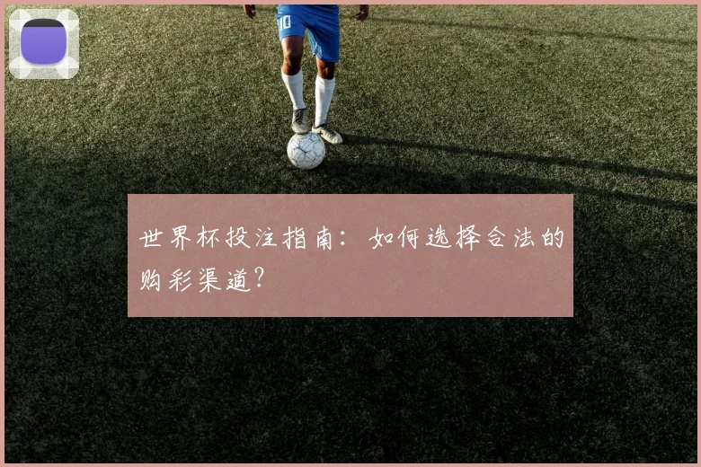 世界杯投注指南：如何选择合法的购彩渠道？
